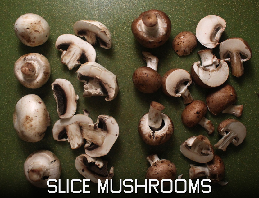 The 99 Cent Chef Scrambled Eggs & Mushrooms Video Recipe