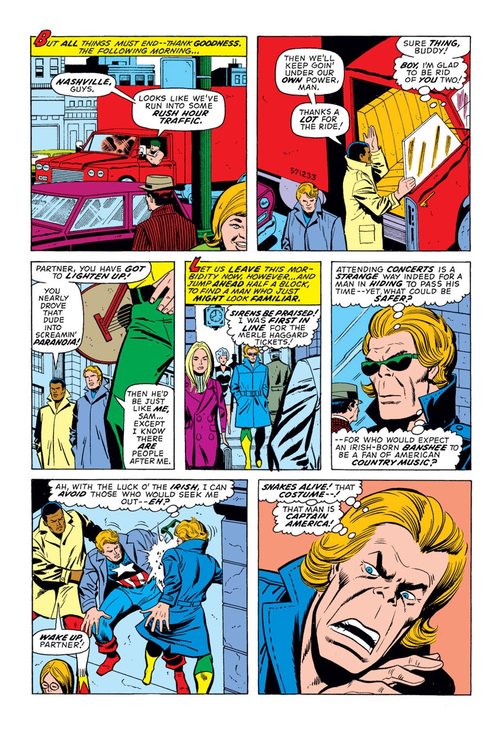 Read online Captain America (1968) comic -  Issue #172 - 10