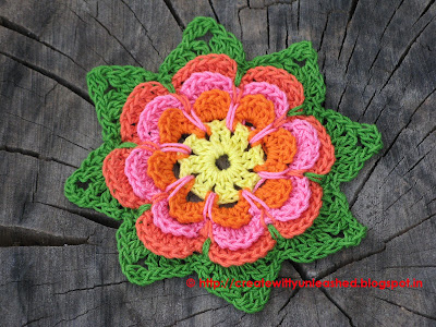 Crochet flower