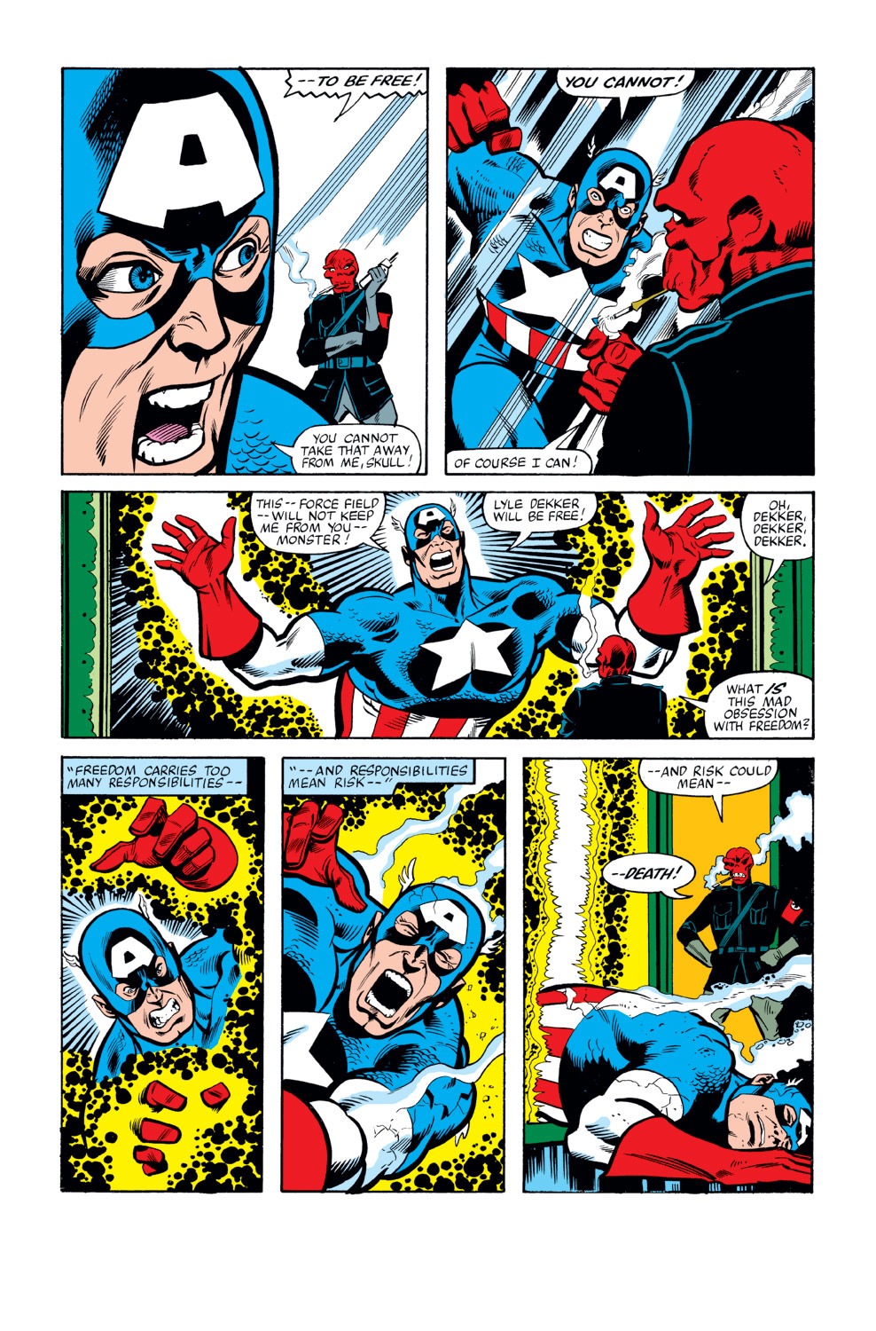 Read online Captain America (1968) comic -  Issue #263 - 8