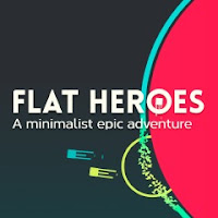 Flat Heroes Game Logo