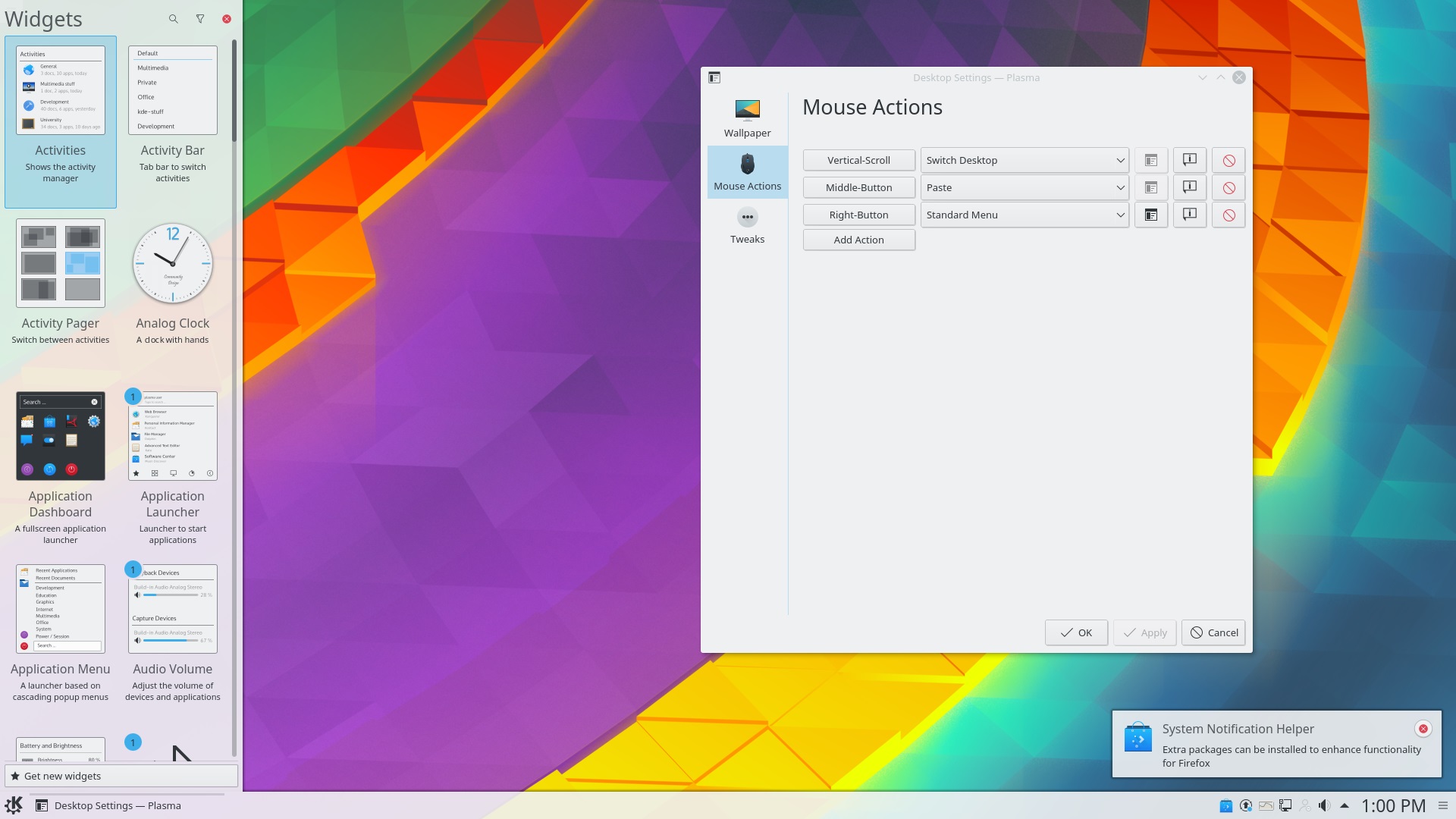 25. 24. Alt kde plasma. рабочая среда kde plasma. альт linux 10.