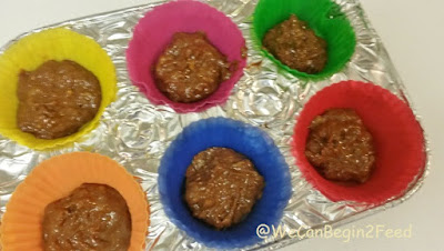 Place in silicone muffin cups