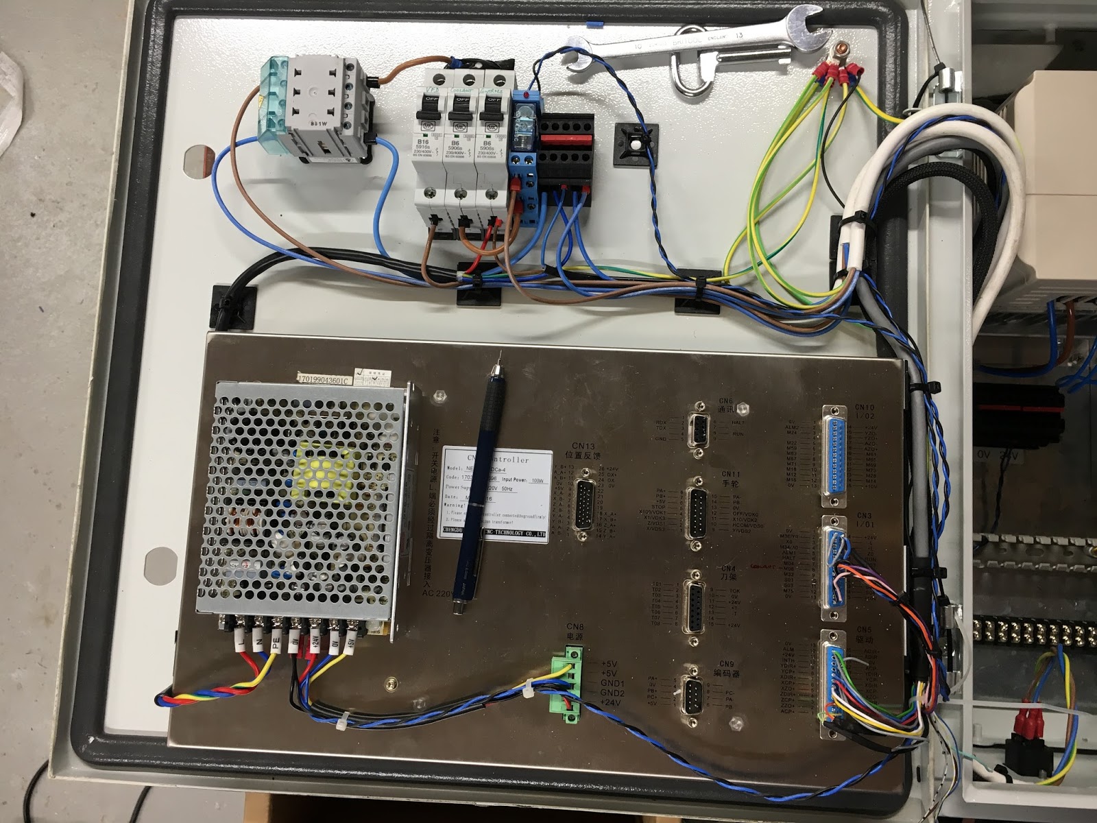 The Mighty Shiz More wiring getting there / Omron proximity switches