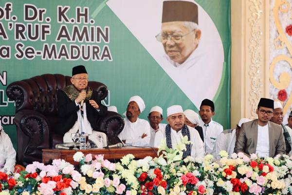 Tokoh Madura: Ma’ruf Amin Tak Disukai NU Jatim, di Madura Haram Pilih Jokowi Tokoh Madura: Ma’ruf Amin Tak Disukai NU Jatim, di Madura Haram Pilih Jokowi