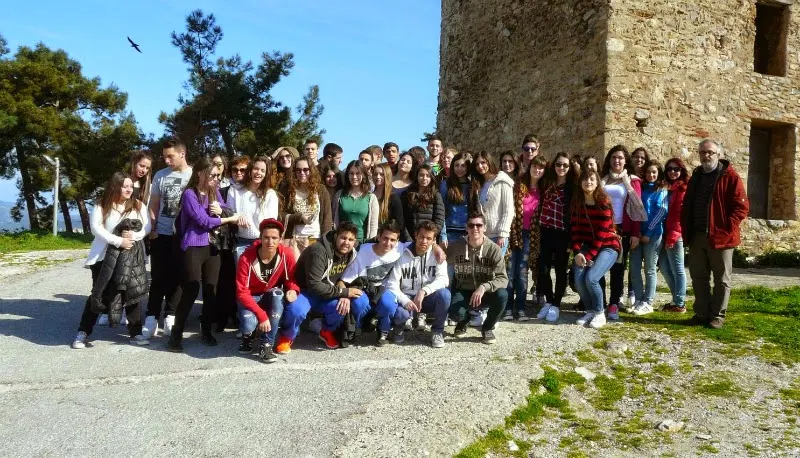 Αλιβέρι: Οι μαθητές ξεναγήθηκαν στο Αυλωνάρι (ΦΩΤΟ)