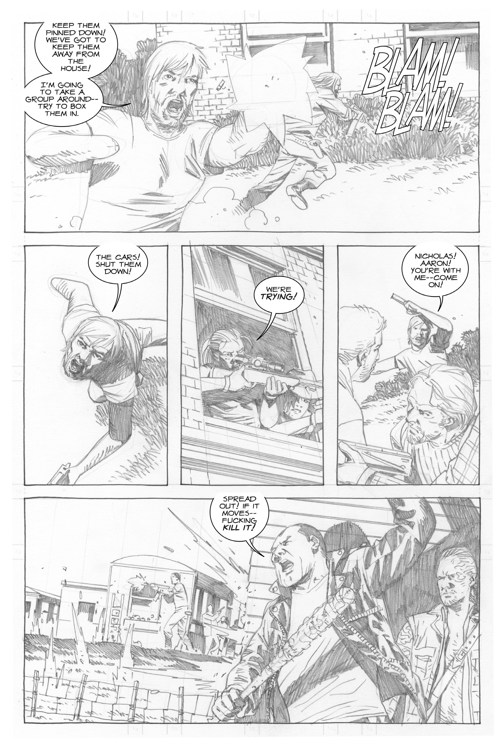 The Walking Dead issue All Out War Artist Proof Edition - Page 186