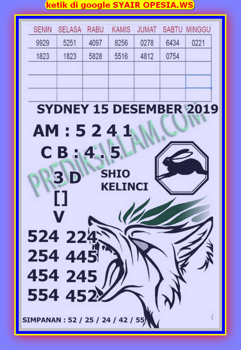 1 New Message Kode Syair Sydney 15 Desember 2019 Forum Syair Togel Hongkong Singapura Sydney 1 New Message Kode Syair Sydney 15 Desember 2019 Forum Syair Togel Hongkong Singapura Sydney