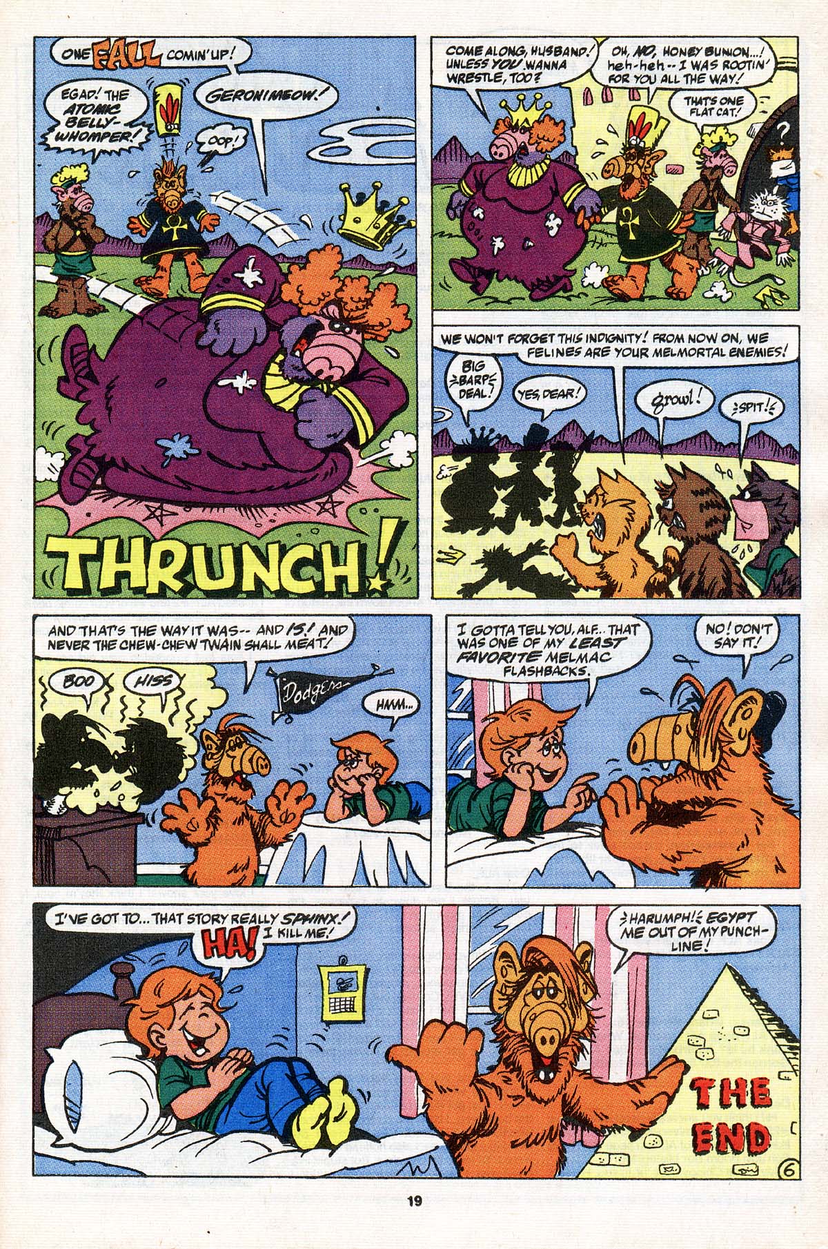 Read online ALF comic -  Issue #31 - 16