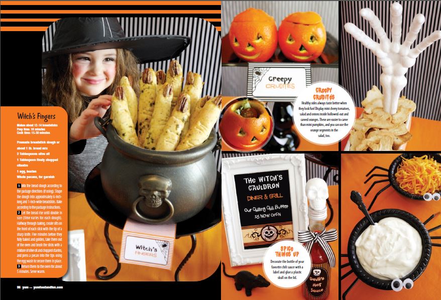 A Halloween Chili Buffet for Kids Party Ideas Party Printables Blog