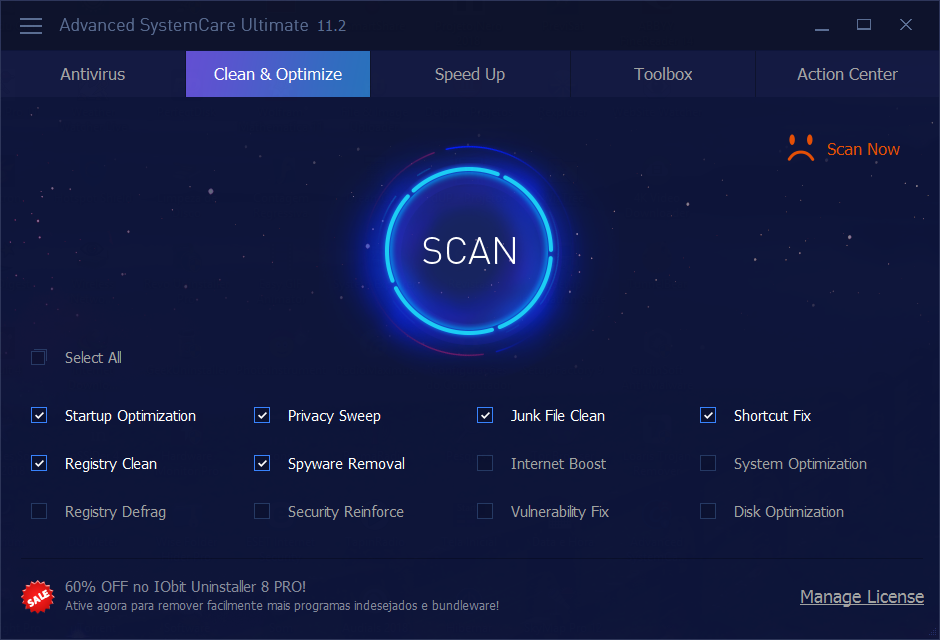 advanced systemcare uninstaller key