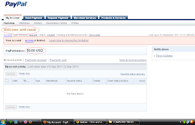 paypal fake screenshot create copy account take