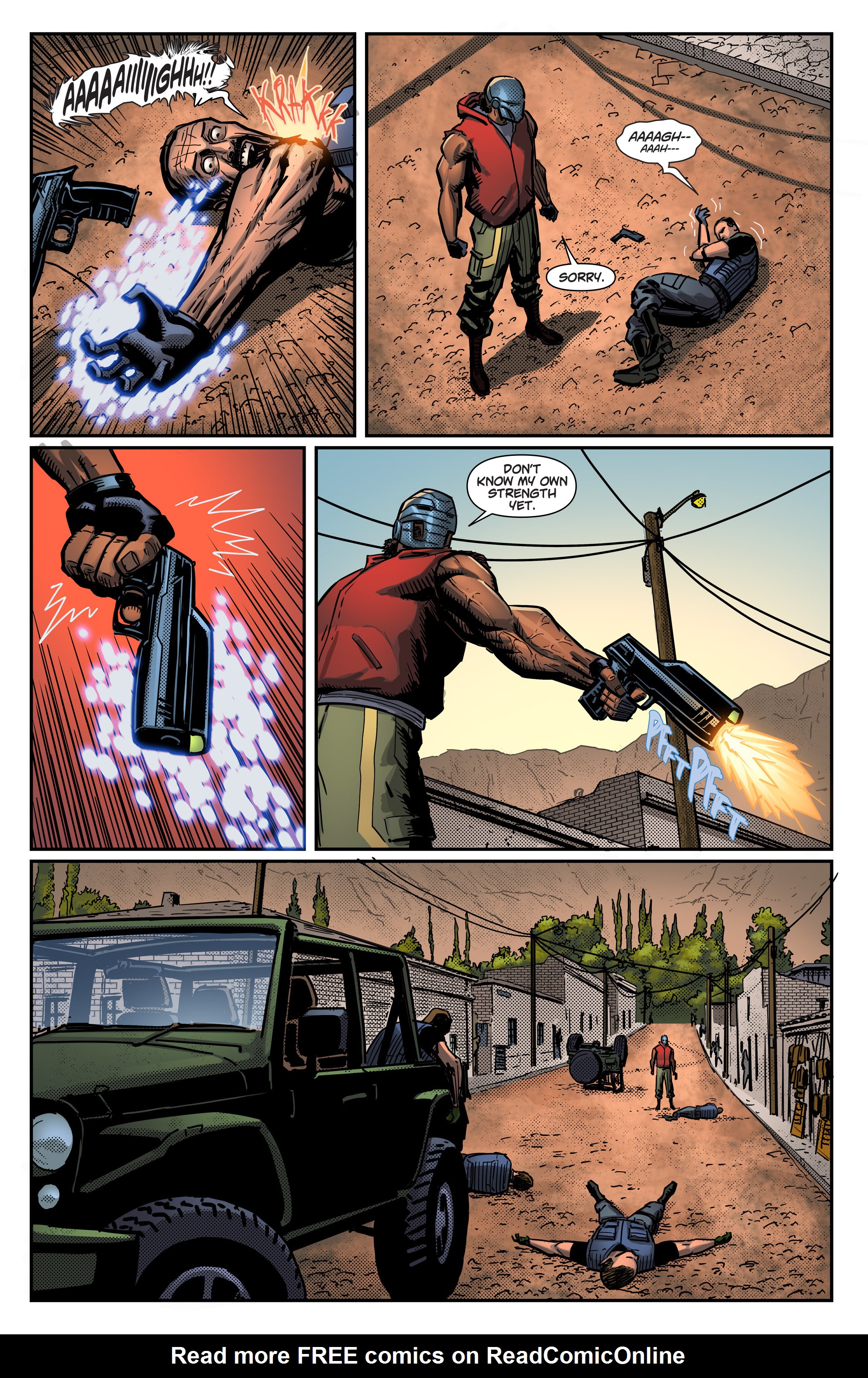 Read online Noble comic -  Issue #1 - 15