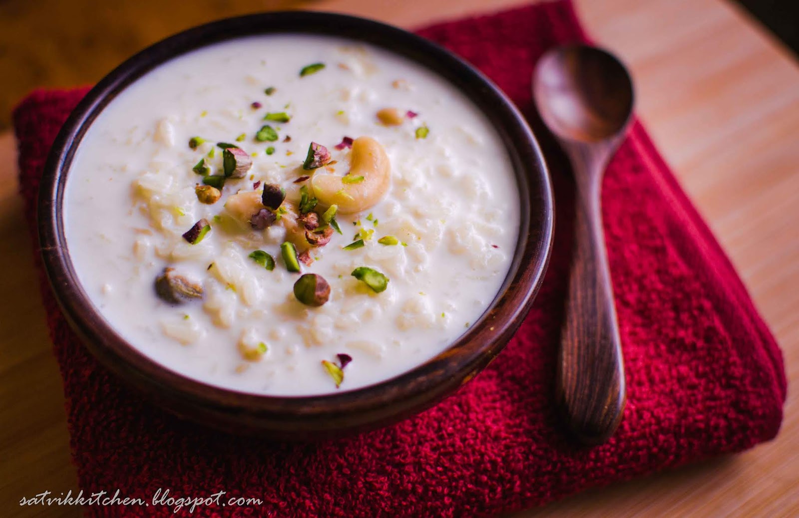 Satvik Kitchen kheer recipe rice kheer recipe rice pudding recipe
