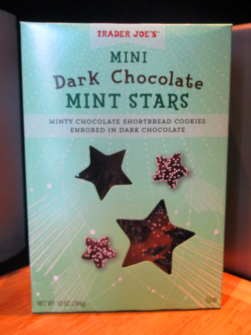 Trader Joe's Dark Chocolate Mint Stars