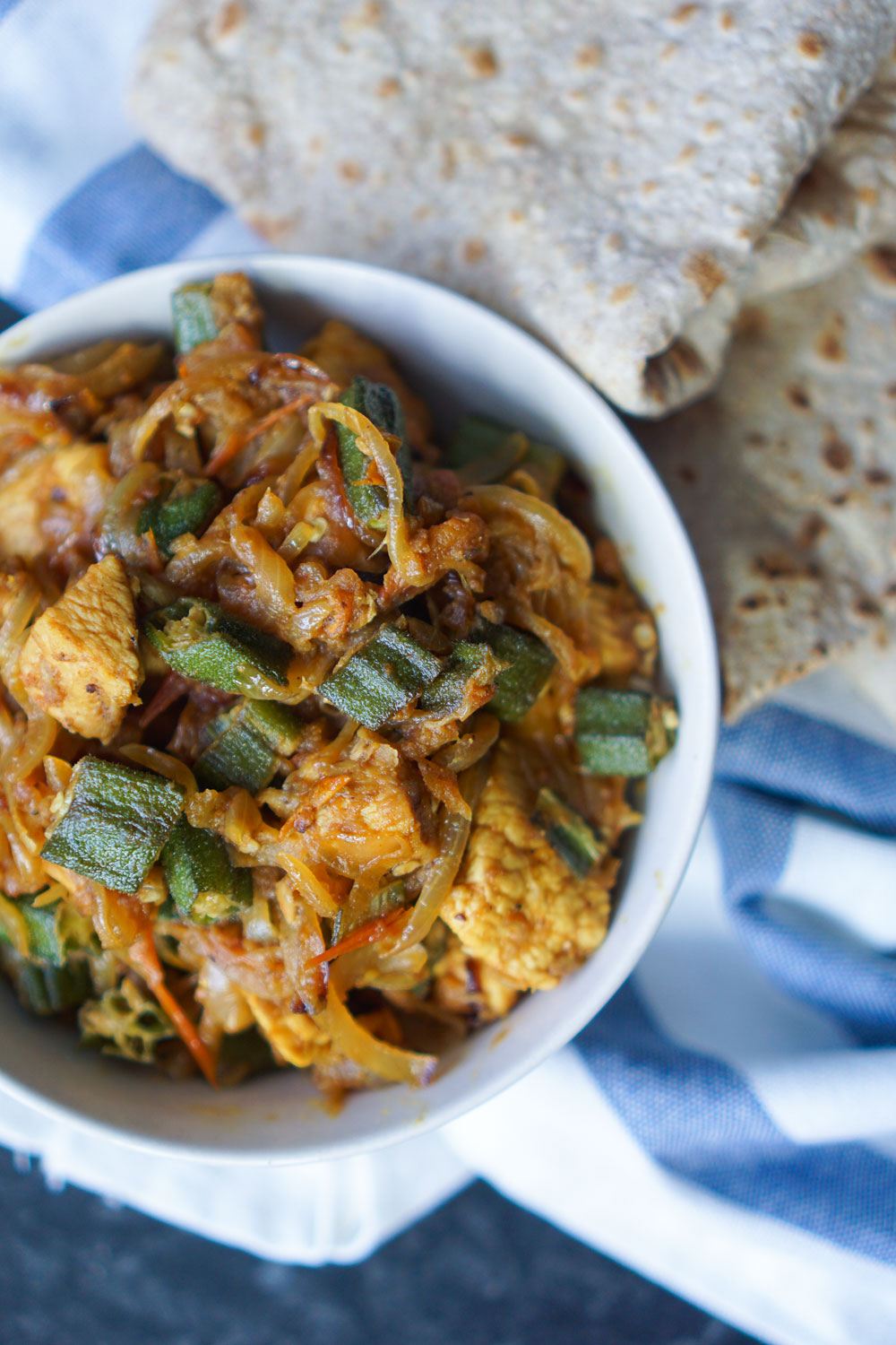 Chicken Bhindi Salan Recipe | Hungry for Goodies