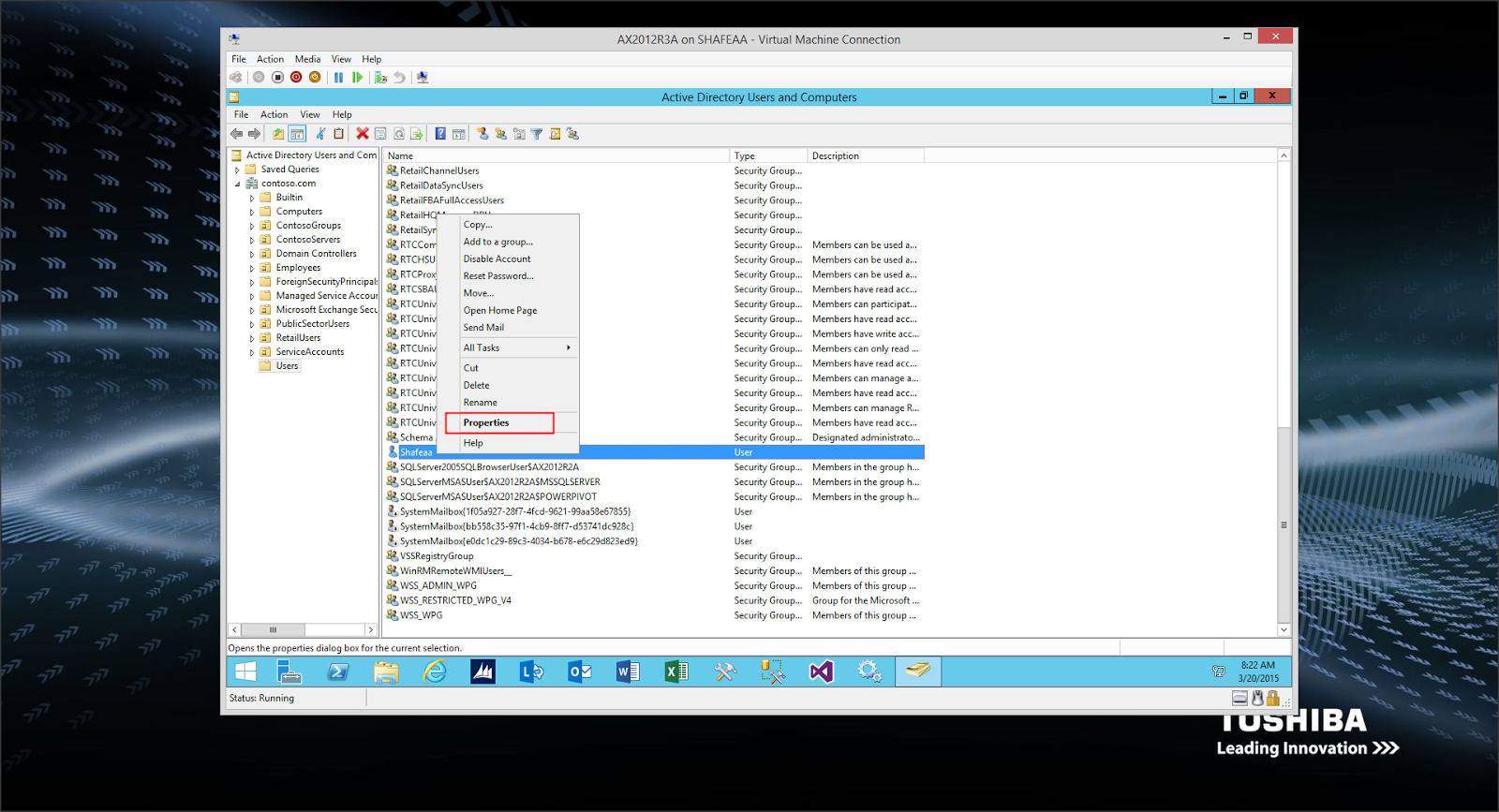 Install dynamics ax 2012 on windows 8
