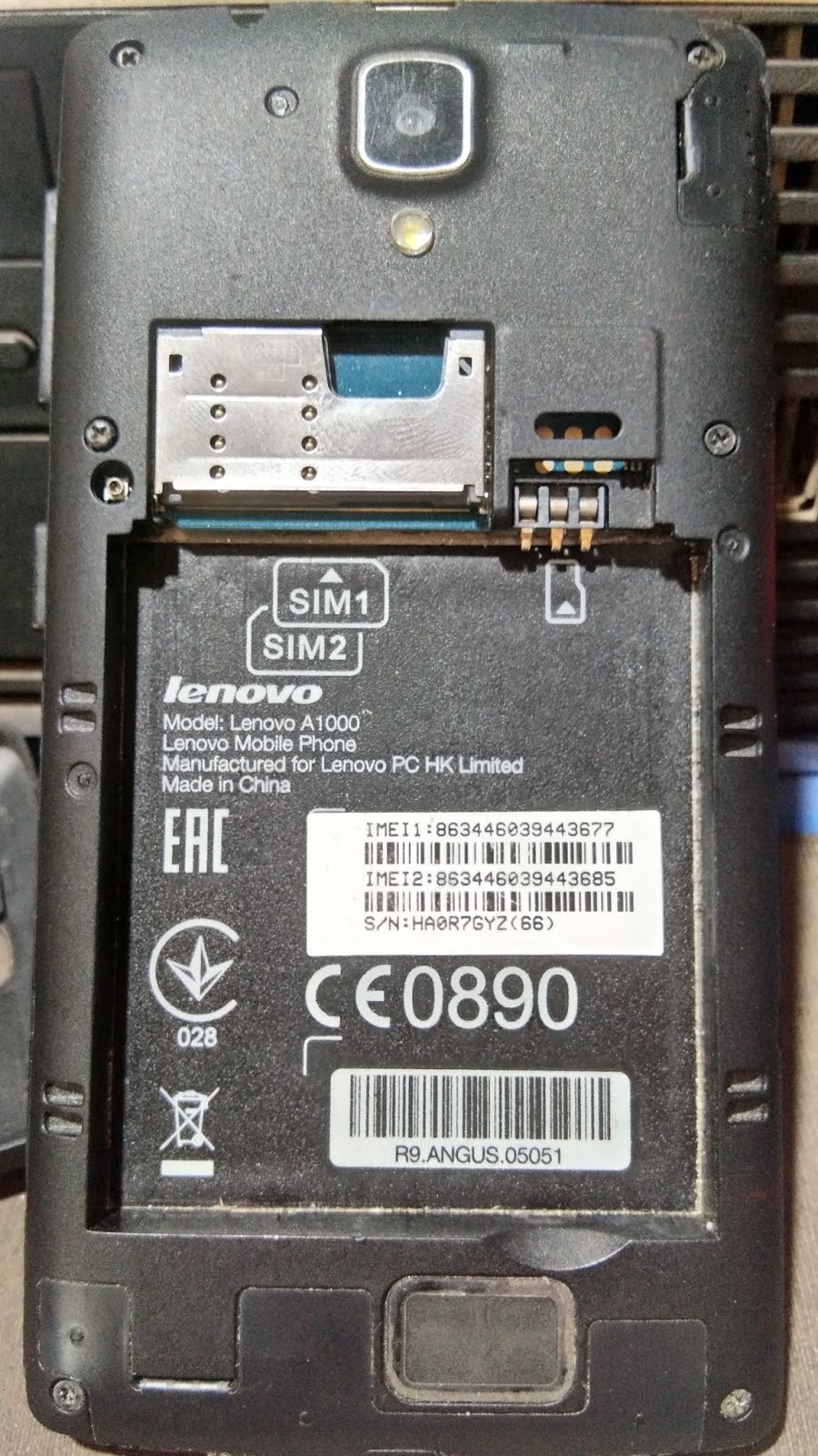 Lenovo A1000 SPD 7731 v5.0 Tested Pac Flash File Free 100% Ok - Javed ...