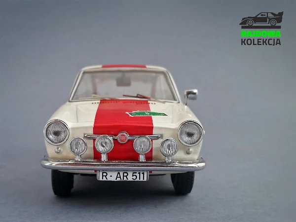 Walter Röhrl Collection IXO Fiat 850 Coupé Rallye Bavaria 1968