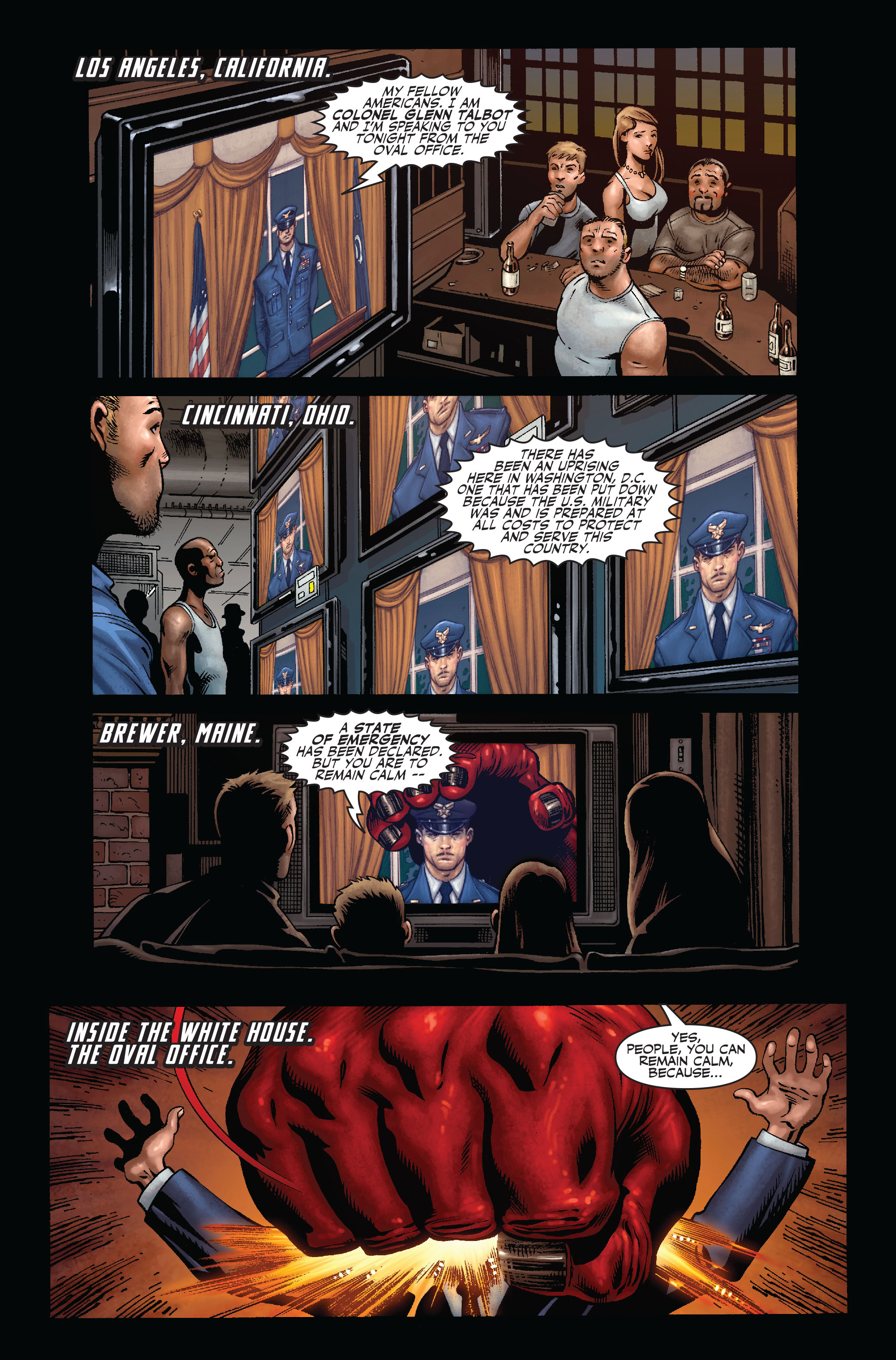 Read online Hulk (2008) comic -  Issue #23 - 34