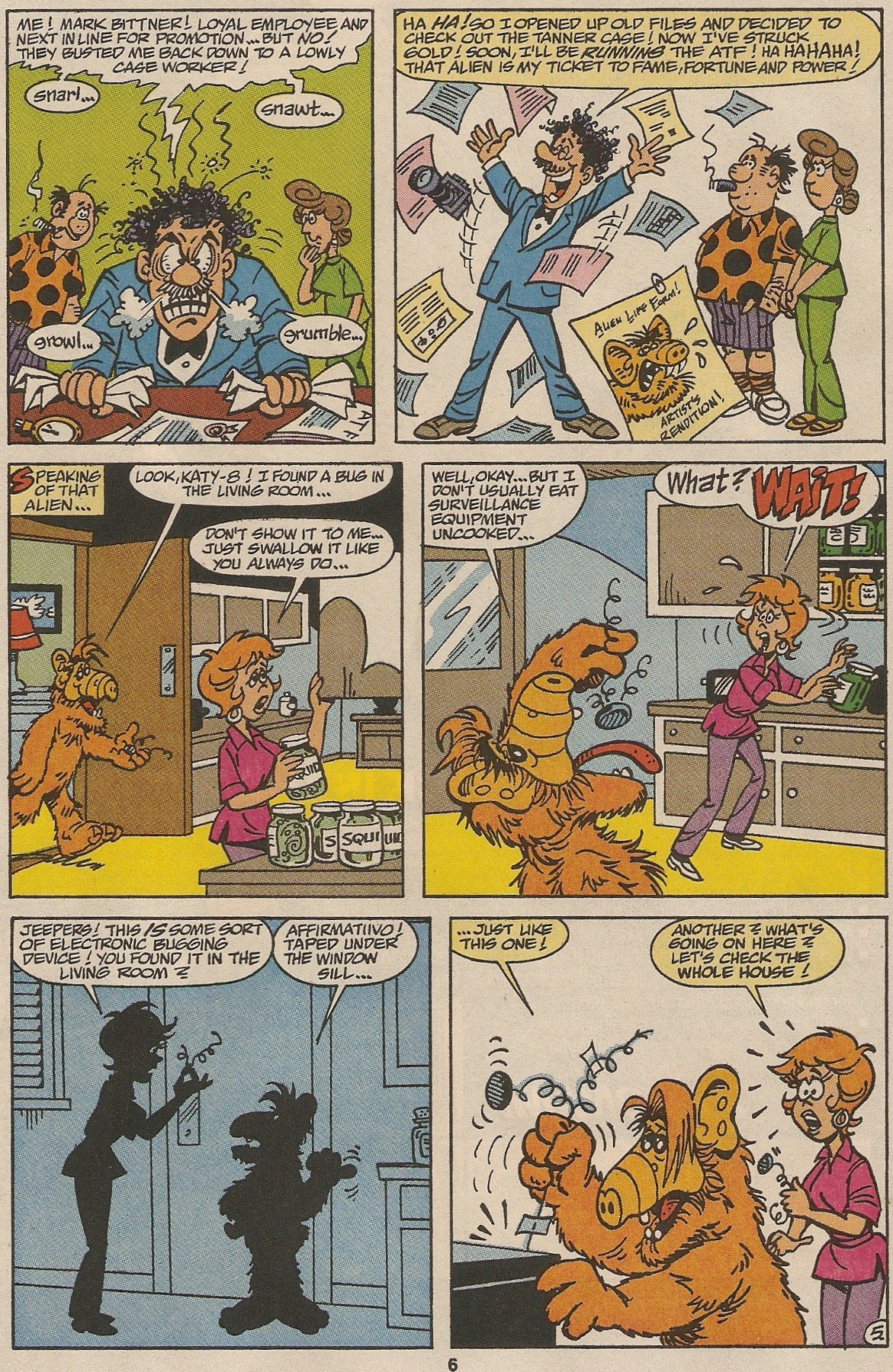 Read online ALF comic -  Issue #48 - 8