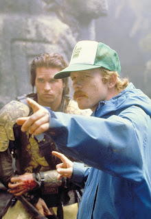 Val Kilmer y Ron Howard en el rodaje de Willow Val Kilmer y Ron Howard en el rodaje de Willow