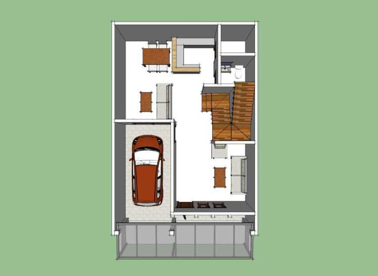 Gambar Rumah Sederhana Ukuran 7x9