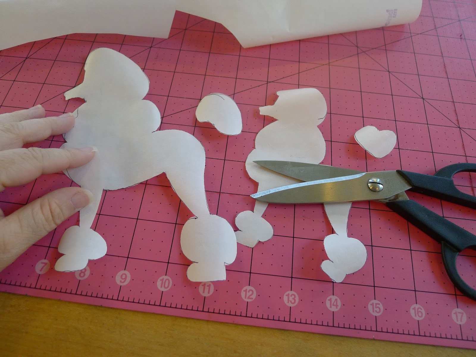 Pieces by Polly: A Poodle Skirt for Everyday with Cuddle Fabrics