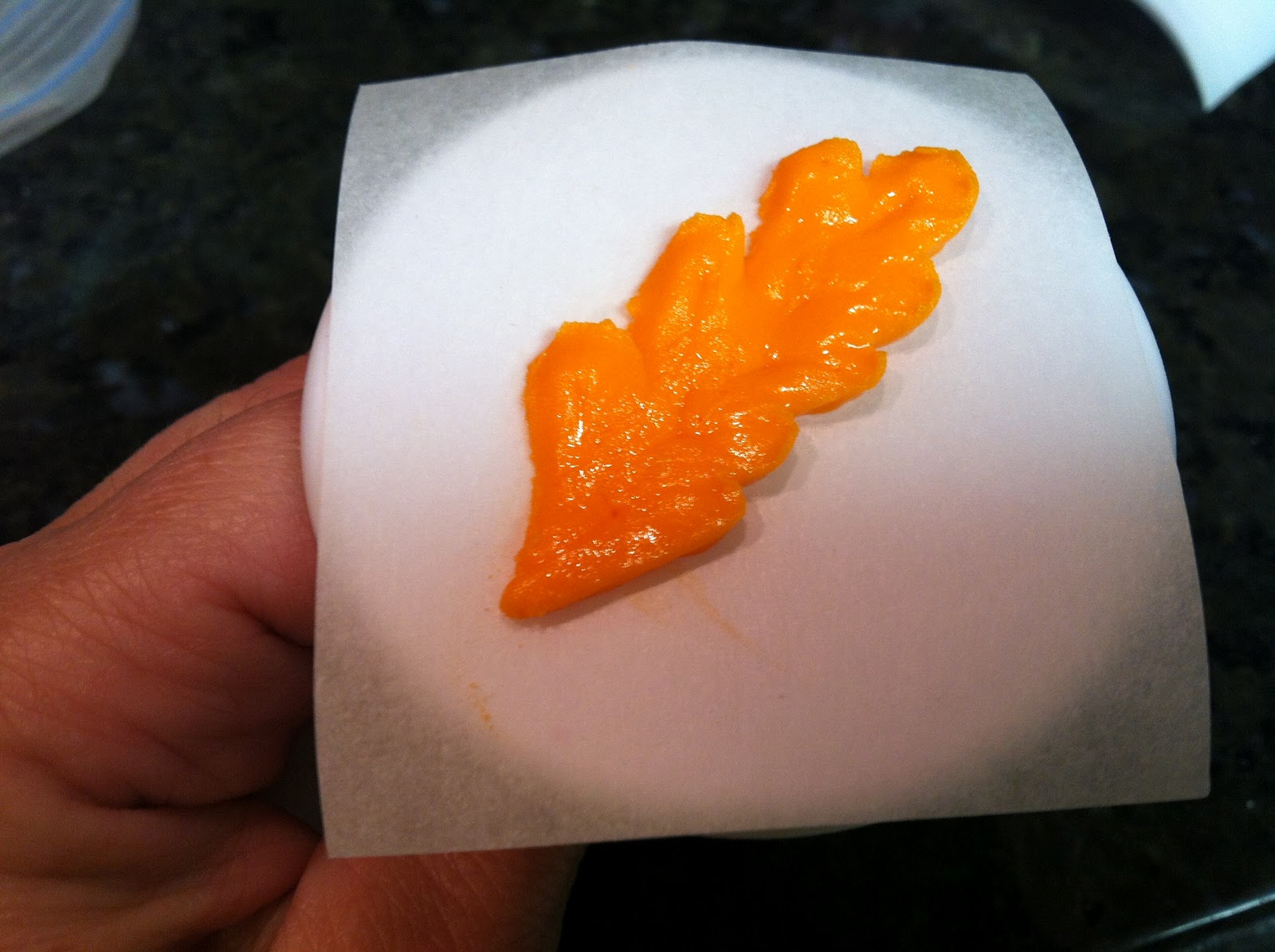 The Iced Queen Royal Icing Oak Leaf