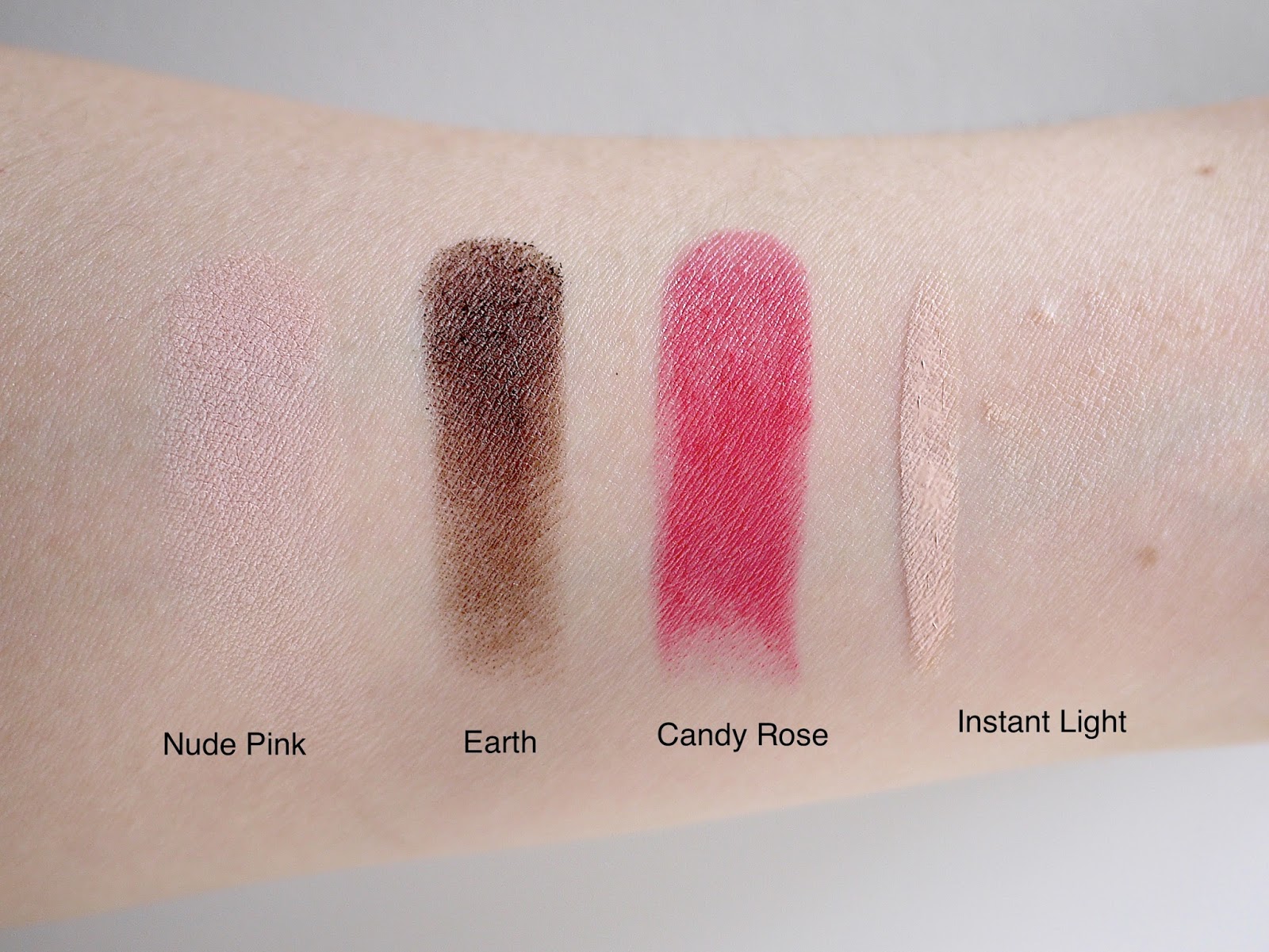 Clarins Ladylike 2014 Autumn MakeUp Collection nude pink earth candy rose swatch review