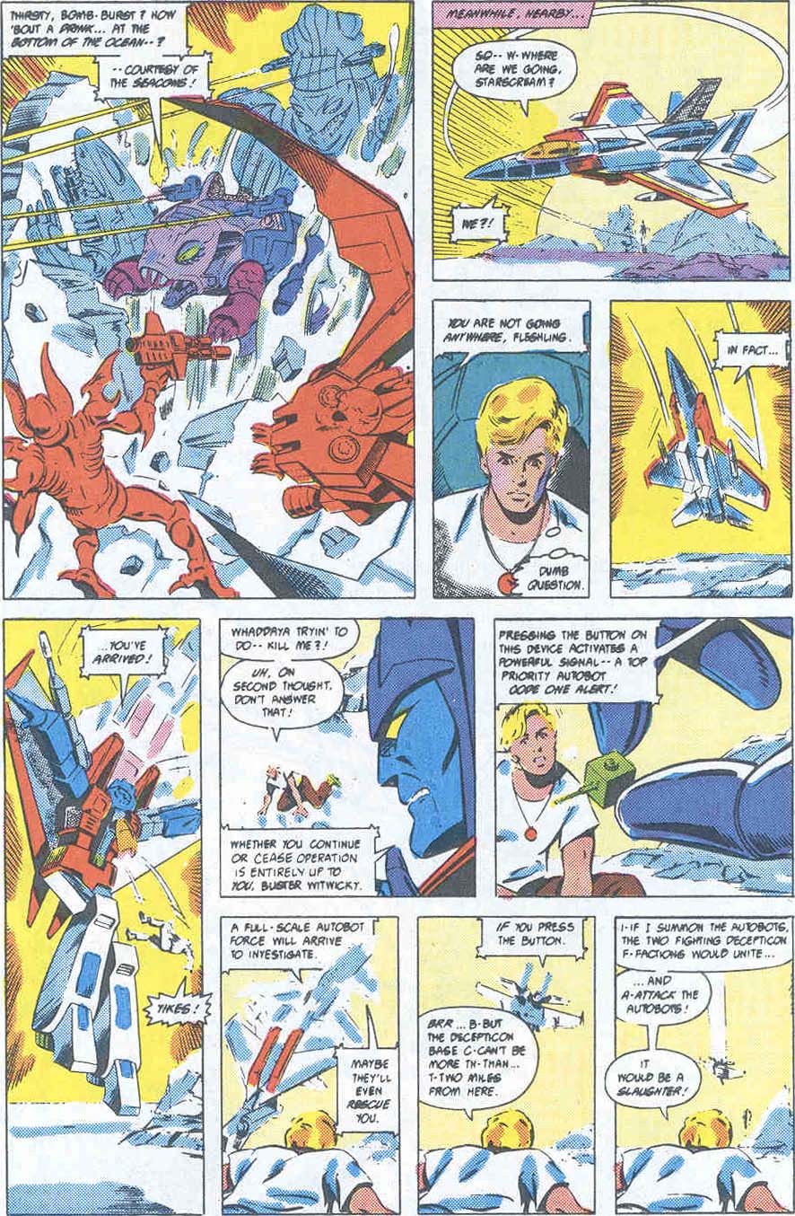 Read online The Transformers (1984) comic -  Issue #49 - 18