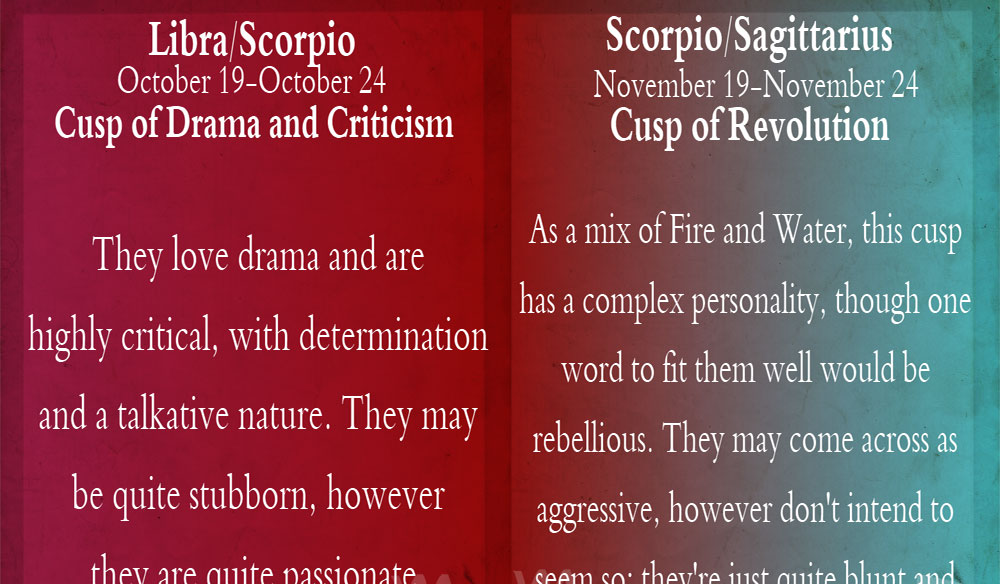 Scorpio Libra Cusp and Scorpio Sagittarius Cusp Scorpio Quotes