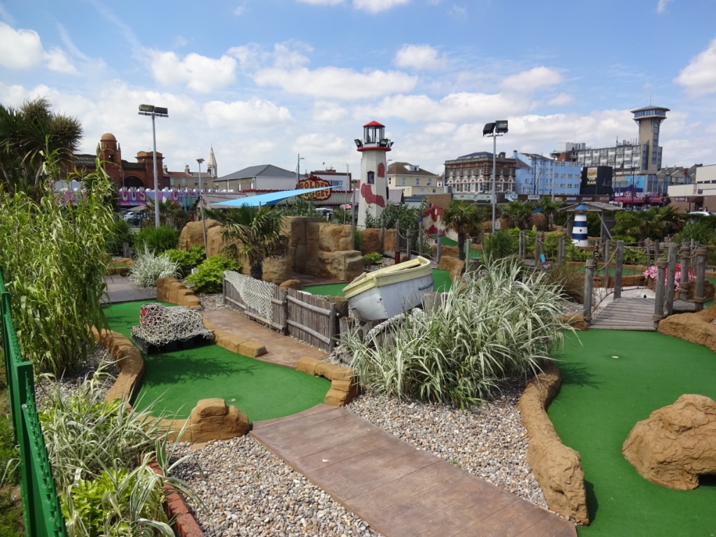 The Ham and Egger Files Castaway Island Mini Golf in Great Yarmouth