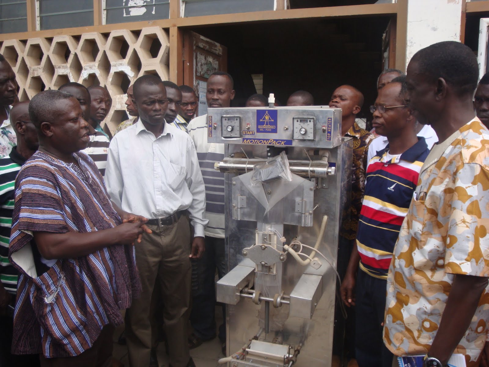 Central Press Newspaper SACHET WATER MODULE LAUNCHED BY NYEP