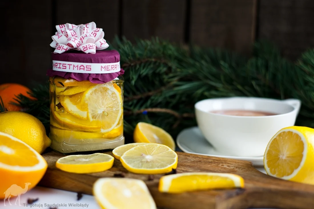 Cytryny i pomarańcze w syropie - do herbaty, do drinków, na przeziębienie i na... prezent :)