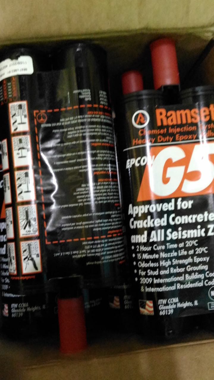 Chemical Angkur (Anchor) Ramset Epcon G5 Chemical Angkur