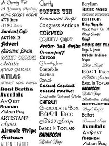 10000 free fonts