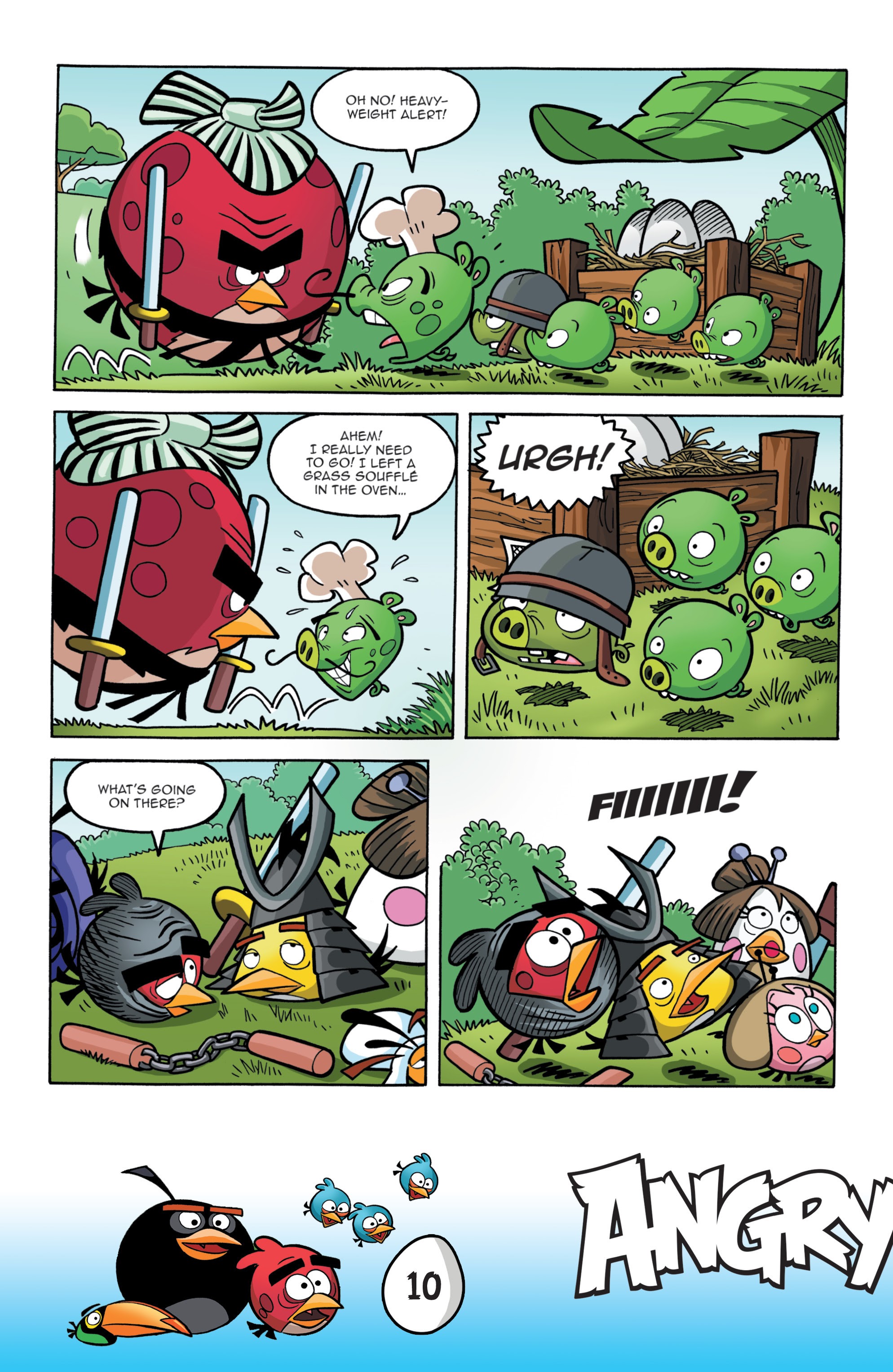 Read online Angry Birds Comics: Game Play comic -  Issue #1 - 12