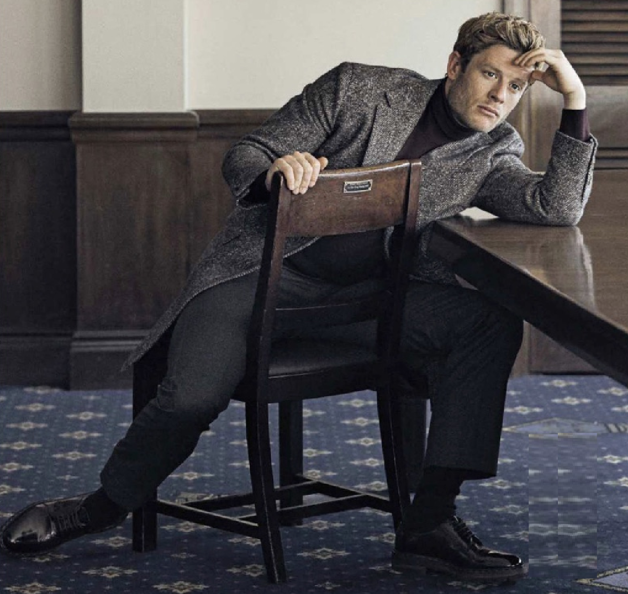 My New Plaid Pants James Norton Nine Times