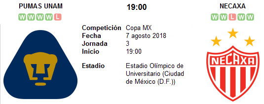 Pumas UNAM vs Necaxa en VIVO Pumas UNAM vs Necaxa en VIVO