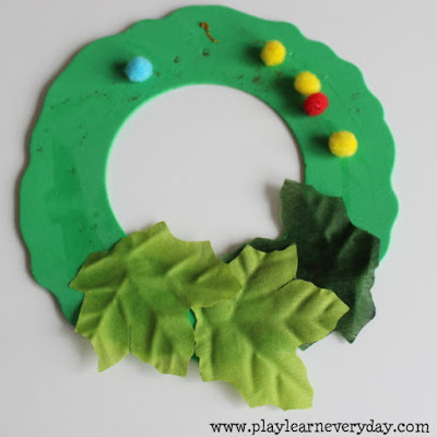 Toddler Made Christmas Decorations - Play and Learn Every Day