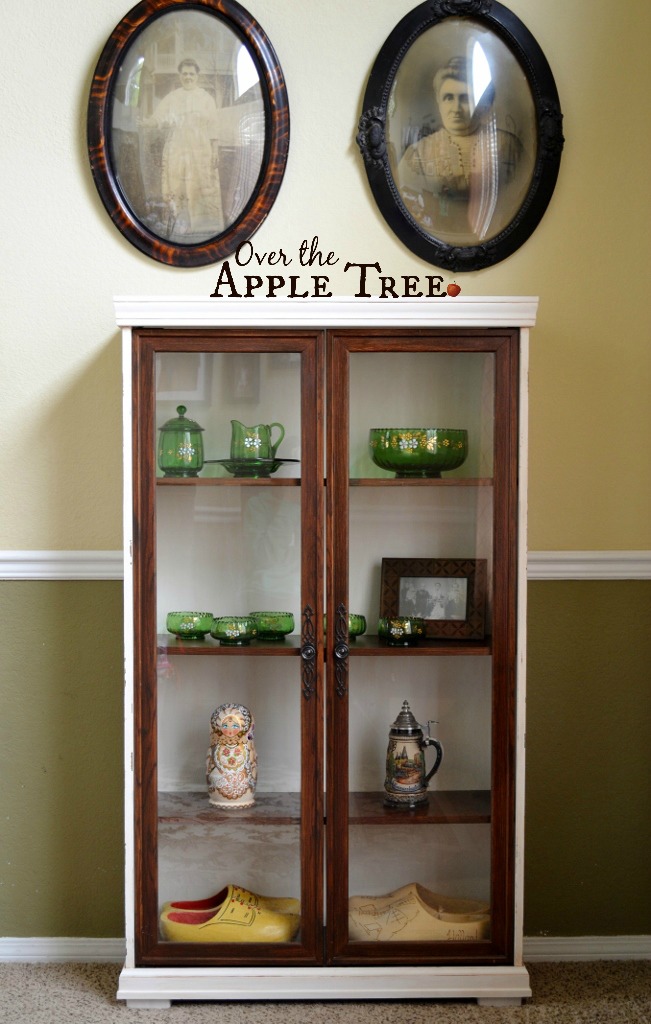 Over The Apple Tree Thrift Store Hutch Makeover