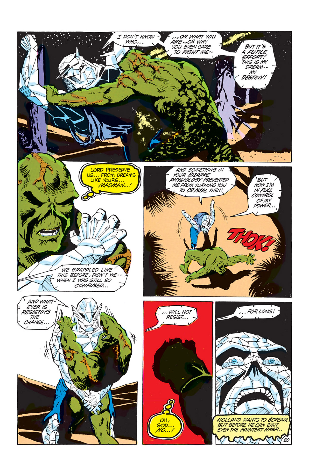Read online Swamp Thing (1982) comic -  Issue #14 - 21