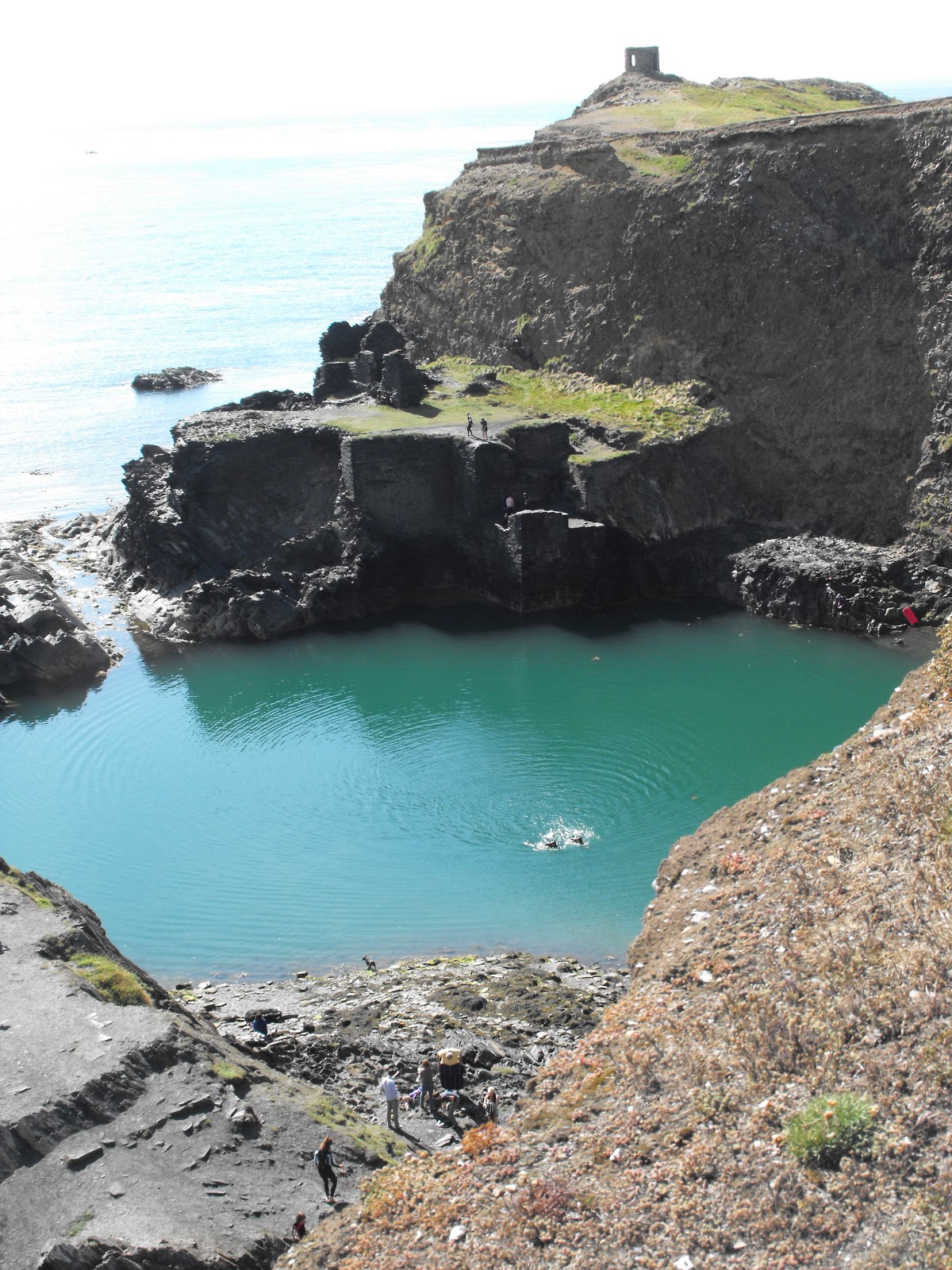Johli Baptist The Blue Lagoon, Abereiddy, Pembrokeshire, Wales