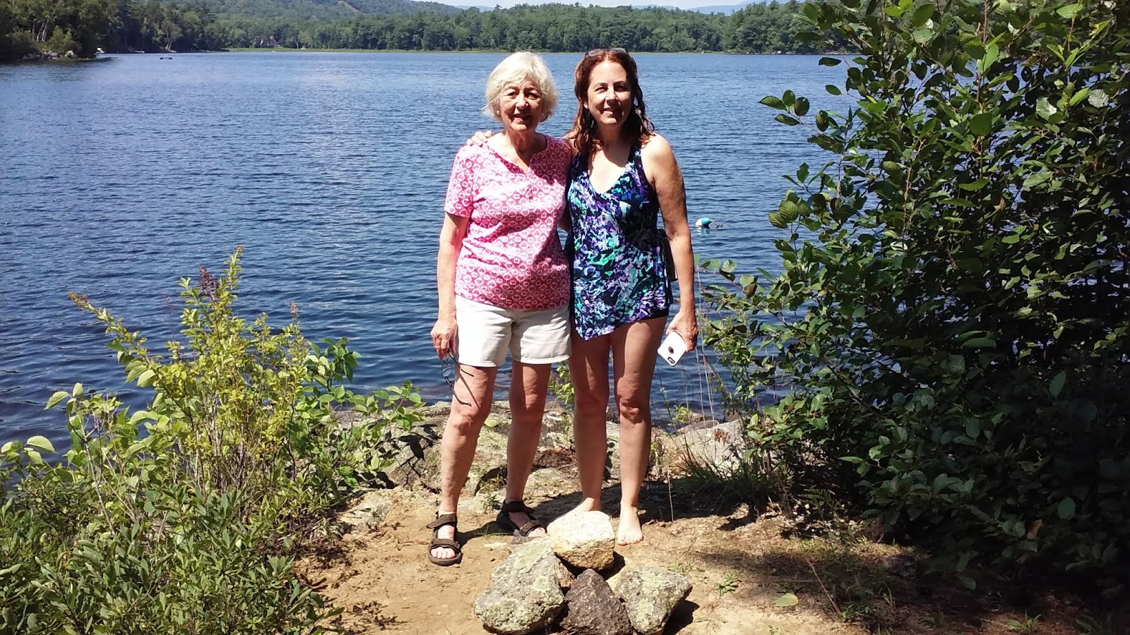 Better Outside Than In Lees Pond NH