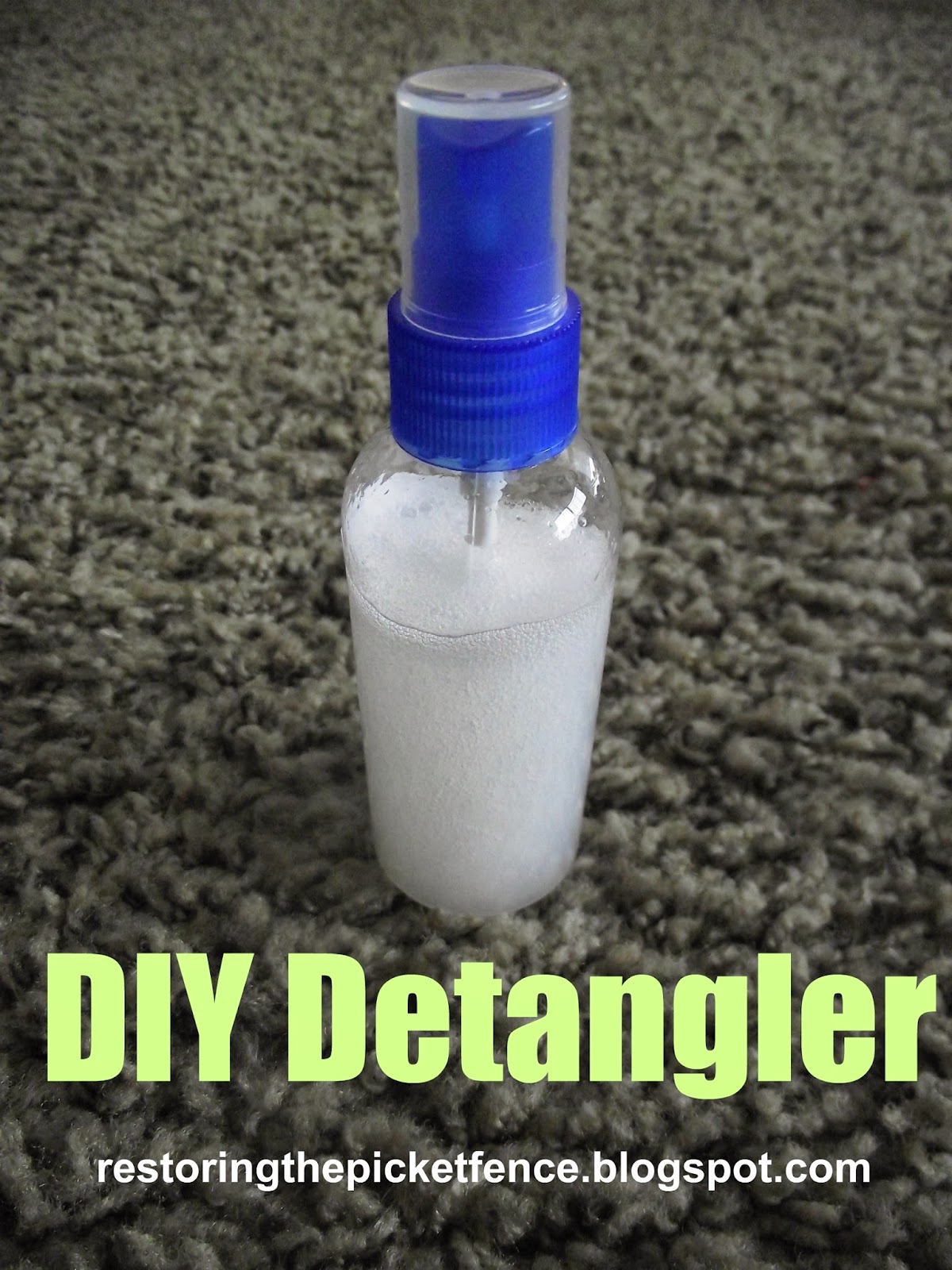 Restoring the Picket Fence DIY Hair Detangler