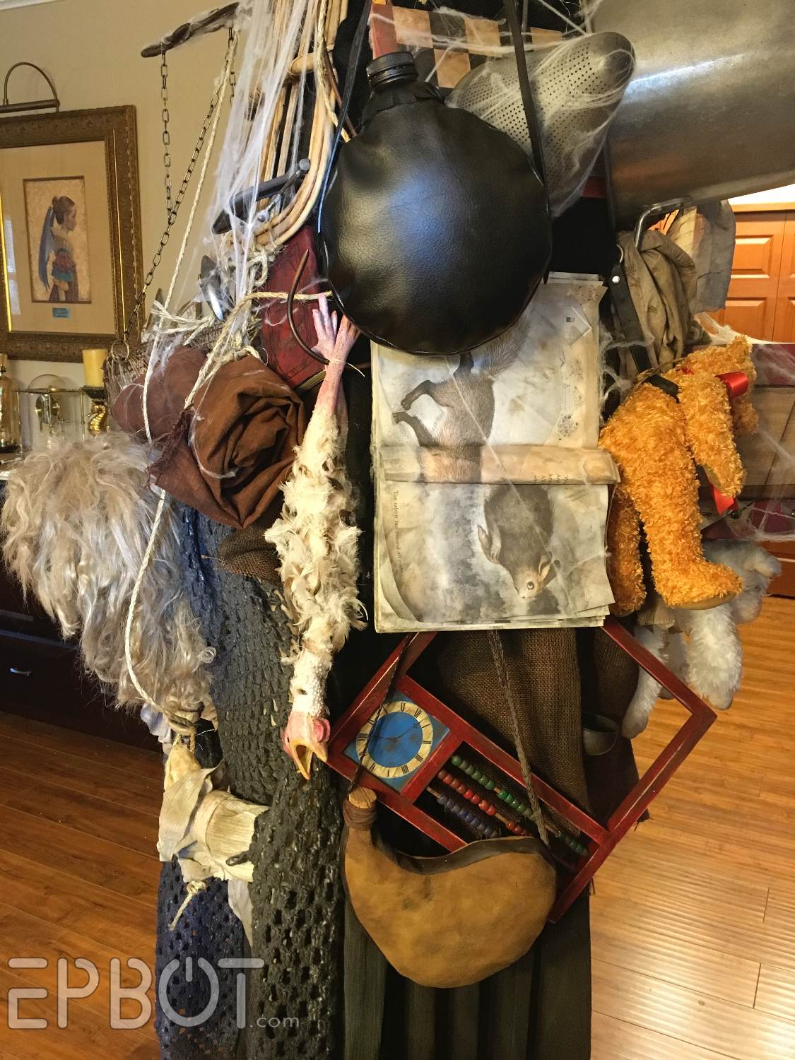 EPBOT Our Labyrinth Junk Lady... IS ALIVE!