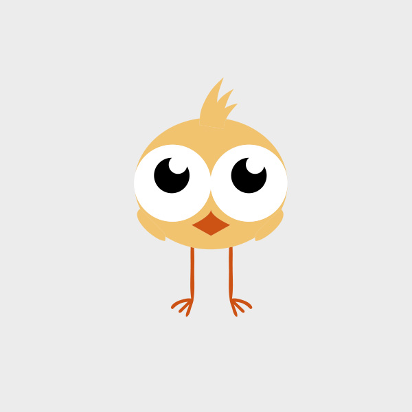 CUTE CHICK FREE VECTOR