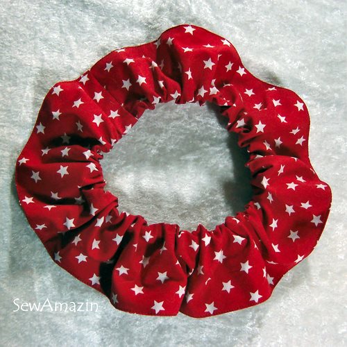 Patriotic Pups Collar Slipcovers and Neck Scrunchies