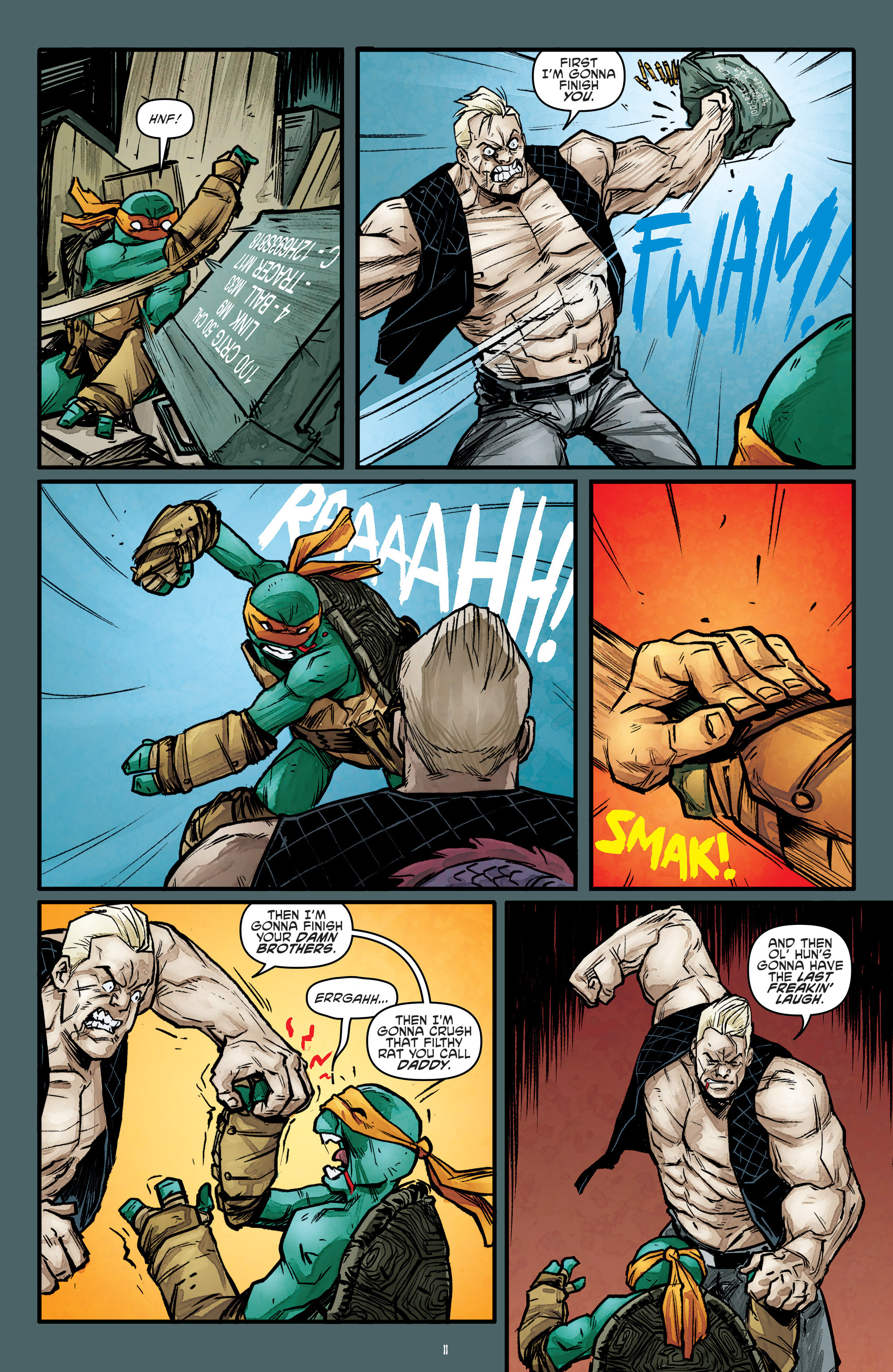 Read online Teenage Mutant Ninja Turtles (2011) comic -  Issue #54 - 12